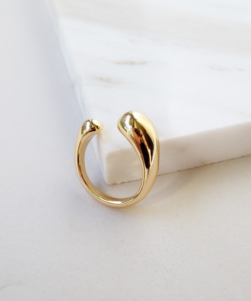 SIGNAL（シグナル）の「【SIGNAL/シグナル】Bold Line Ring / ボールドラインリング（リング・レディース・シルバー/ゴールド・#11）」の10枚目の写真
