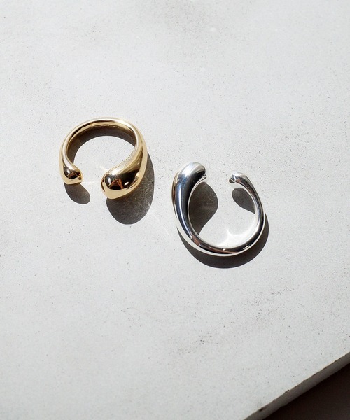 SIGNAL（シグナル）の「【SIGNAL/シグナル】Bold Line Ring / ボールドラインリング（リング・レディース・シルバー/ゴールド・#11）」の17枚目の写真