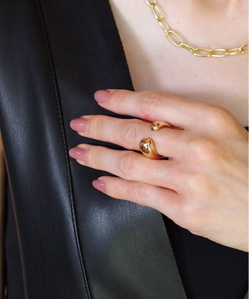 SIGNAL（シグナル）の「【SIGNAL/シグナル】Bold Line Ring / ボールドラインリング（リング・レディース・シルバー/ゴールド・#11）」の21枚目の写真