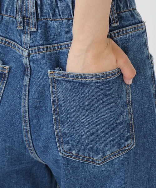 ALAND（エーランド）の「3.3Field Trip／LAYEREDストレートデニム　2218893（デニムパンツ・レディース・インディゴブルー/ブラック・SMALL/MEDIUM）」の14枚目の写真