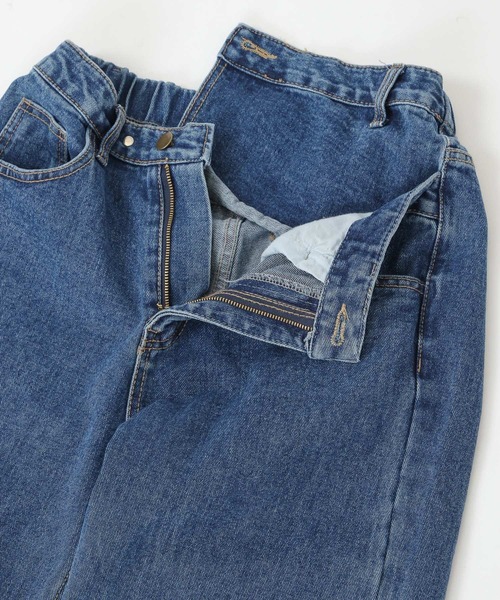 ALAND（エーランド）の「3.3Field Trip／LAYEREDストレートデニム　2218893（デニムパンツ・レディース・インディゴブルー/ブラック・SMALL/MEDIUM）」の15枚目の写真