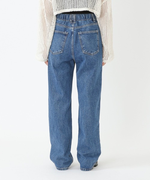 ALAND（エーランド）の「3.3Field Trip／LAYEREDストレートデニム　2218893（デニムパンツ・レディース・インディゴブルー/ブラック・SMALL/MEDIUM）」の10枚目の写真