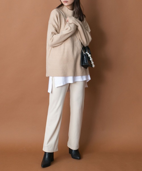 Newlyme(ニューリーミー)の「サイドスリットインナータンクトップ(タンクトップ・レディース・ホワイト/ブラック・MEDIUM/LARGE)」の22枚目の写真