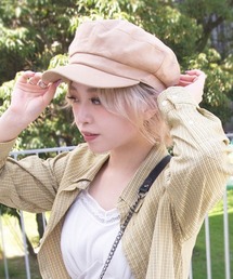 Ruben | FAUX SUEDE MARINECAP/フェイクスエード マリンキャップ(キャップ)