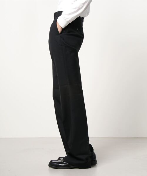 LITTLEBIG(リトルビッグ)の「【LITTLEBIG】Flare Trousers(スラックス・メンズ・ブラック・44/46)」の2枚目の写真