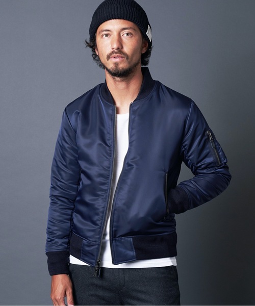 Magine（マージン）の「NYLON FREECE RIVERSIBLE MA-1 JKT ナイロン