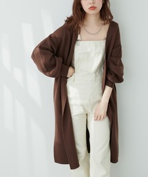 【WEB限定カラー有り・大好評リバイバルアイテム】きれいめニットコーディガン