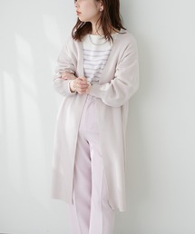 【WEB限定カラー有り・大好評リバイバルアイテム】きれいめニットコーディガン