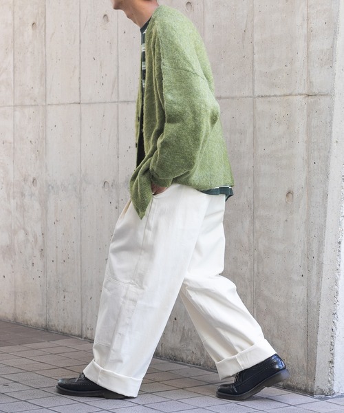 kutir(クティール)の「モヘアライクルーズカーディガン(カーディガン/ボレロ・メンズ・ベージュ/レッド/ライトブルー/ブラック/ライトグリーン・MEDIUM/LARGE)」の18枚目の写真