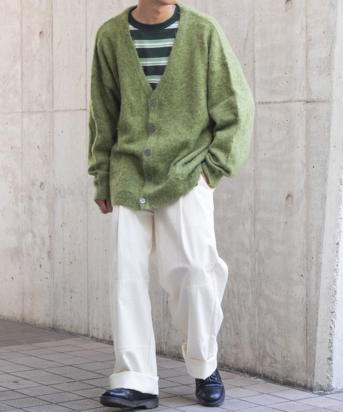 kutir(クティール)の「モヘアライクルーズカーディガン(カーディガン/ボレロ・メンズ・ベージュ/レッド/ライトブルー/ブラック/ライトグリーン・MEDIUM/LARGE)」の15枚目の写真