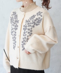Crisp | 刺繍ハンドカーディガン(カーディガン/ボレロ)