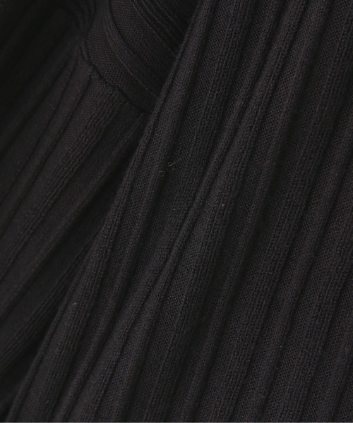 FREE'S MART（フリーズマート）の「タック編みウエストリブカーディガン（カーディガン/ボレロ・レディース・パープル/カーキ/ブラック・FREE）」の16枚目の写真