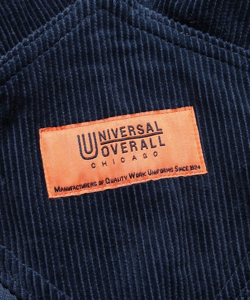 UNIVERSAL OVERALL(ユニバーサルオーバーオール)の「UNIVERSAL OVERALL/ユニバーサルオーバーオール OVERALLS MENS コーデュロイ オーバーオール(サロペット/オーバーオール・メンズ・ダークブラウン/ベージュ/ダークグリーン/ダークブルー・S/M/L)」の7枚目の写真