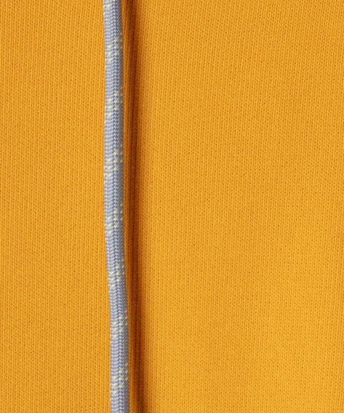 INTER FACTORY（インターファクトリー）の「ファッションインフルエンサー shizuku - オーバーサイズ配色ドローストリングパーカー　made in INTER FACTORY（パーカー・レディース・イエロー/アイボリー・FREE）」の22枚目の写真