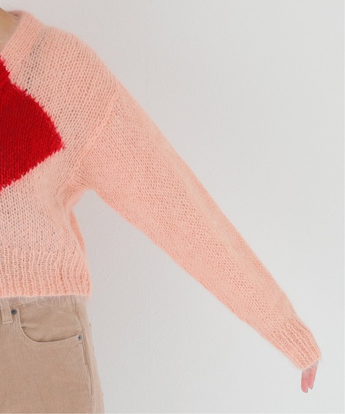 NOMA t.d.（ノーマティーディー）の「【NOMA t.d./ノーマティーディー】Hand Knit Diamond Cardigan：カーディガン（カーディガン/ボレロ・レディース・ピンク・X-SMALL）」の17枚目の写真