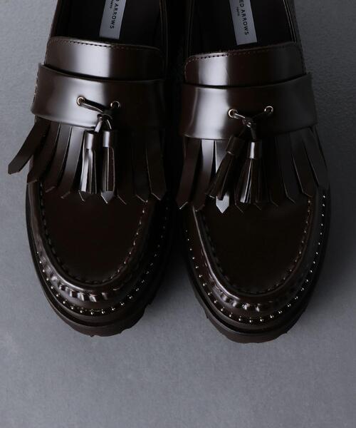 UNITED ARROWS(ユナイテッドアローズ)の「<UNITED ARROWS>KLT/TSL ローファー†(ローファー・レディース・ダークブラウン/ブラック・35/36h/35h/36/37h/38/37)」の3枚目の写真