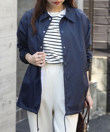 SETUP7（セットアップセブン）の「【United Athle】shine nylon coach jacket / シャイン ナイロン コーチジャケット ナイロンブルゾン  撥水加工 7059（ナイロンジャケット）」