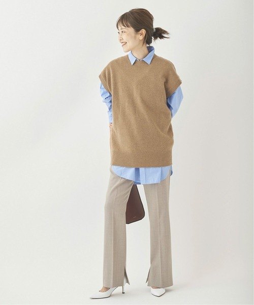 plage（プラージュ）の「ソモウサイドスリットパンツ2◆（その他パンツ・レディース・ブラック/ベージュ・38/36/34/32）」の15枚目の写真