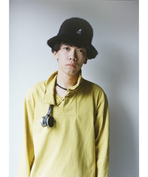 KANGOL(カンゴール)の「KANGOL YAGI Furgora Casual(ハット・メンズ・ブラック/ネイビー/アイボリー/ピンク/グリーン・X-LARGE/LARGE/MEDIUM)」の3枚目の写真