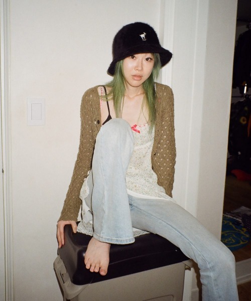 KANGOL(カンゴール)の「KANGOL YAGI Furgora Casual(ハット・メンズ・ブラック/ネイビー/アイボリー/ピンク/グリーン・X-LARGE/LARGE/MEDIUM)」の7枚目の写真