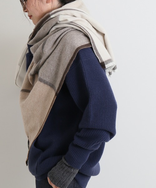 BEGG＆CO/ベグアンドコー 】LAMSWOOL ANGORA ストール◇