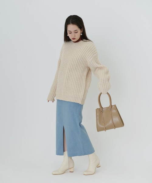 TINA:JOJUN(ティーナジョジュン)の「2WAY ハンドバッグ TINA:JOJUN(ハンドバッグ・レディース・ブラック/ベージュ・F)」の11枚目の写真