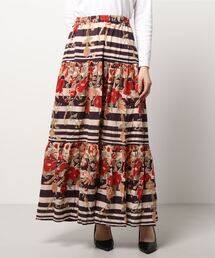 MADEMOISELLE ROPE' | 【MES DEMOISELLE】ボリュームティアードシルエットスカート(スカート)