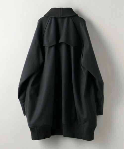 【美品】ASTRAET アストラット　メルトン　リブ ブルゾン ブラック ASTRAET（アストラット）の「＜ASTRAET（アストラット）＞W/N メルトン