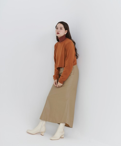 TINA：JOJUN（ティーナジョジュン）の「クルーネック ニット TINA：JOJUN（ニット/セーター・レディース・ブラック/ピンク/オレンジ/ブルー・M）」の11枚目の写真