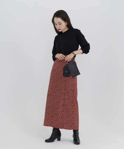 TINA：JOJUN（ティーナジョジュン）の「クルーネック ニット TINA：JOJUN（ニット/セーター・レディース・ブラック/ピンク/オレンジ/ブルー・M）」の12枚目の写真