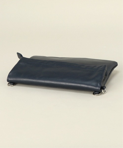 417 EDIFICE（フォーワンセブンエディフィス）の「【SEEKER / シーカー】2WAYクチオレクラッチショルダー（クラッチバッグ・メンズ・チャコールグレー/ブラック/ネイビー・FREE）」の8枚目の写真