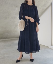 kaene | ドルマンシャーリングワンピース(ドレス)