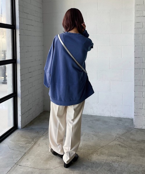 PAGEBOY（ページボーイ）の「リッチツイルセットアップパンツ（その他パンツ・レディース・ブラック/チャコールグレー/グリーン系その他/アイボリー・FREE）」の7枚目の写真