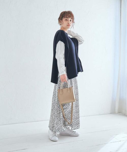 coen(コーエン)の「スクエアミニショルダーバッグ(ショルダーバッグ・レディース・ブラック/ベージュ/ホワイト・FREE)」の7枚目の写真