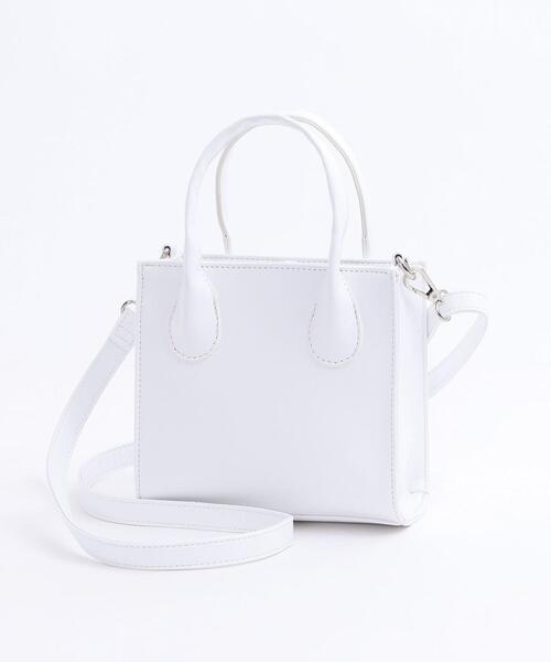 coen(コーエン)の「スクエアミニショルダーバッグ(ショルダーバッグ・レディース・ブラック/ベージュ/ホワイト・FREE)」の22枚目の写真