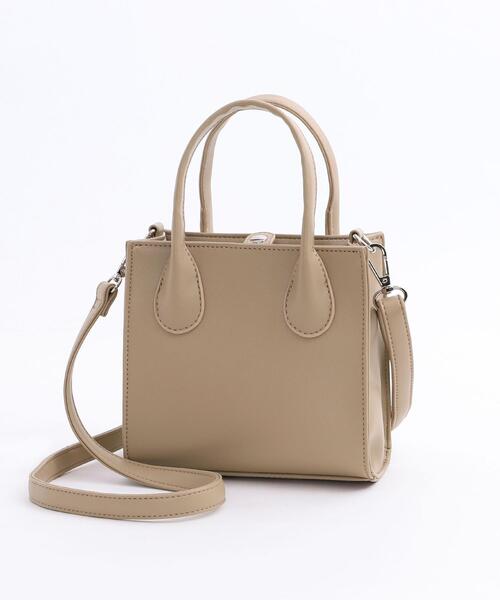 coen(コーエン)の「スクエアミニショルダーバッグ(ショルダーバッグ・レディース・ブラック/ベージュ/ホワイト・FREE)」の12枚目の写真