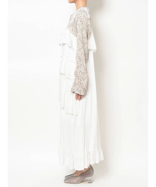 merry jenny（メリージェニー）の「イレギュラーレースキャミワンピース（ワンピース・レディース・ベージュ/オフホワイト/ブラック・FREE）」の20枚目の写真