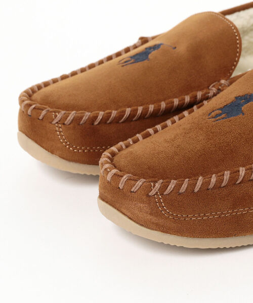 BEAMS LIGHTS（ビームスライツ）の「POLO RALPH LAUREN / DELCAN スリッポン（スニーカー・メンズ・ブラック/ベージュ/ネイビー・8inch/9inch/10inch）」の18枚目の写真