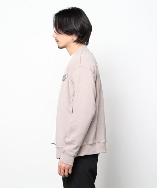 Dickies（ディッキーズ）の「【DICKIES/ディッキーズ】裏毛ドット釦カーディガン（カーディガン/ボレロ・メンズ・スミクロ/グレイッシュベージュ/マスタード・XL/L/M）」の4枚目の写真