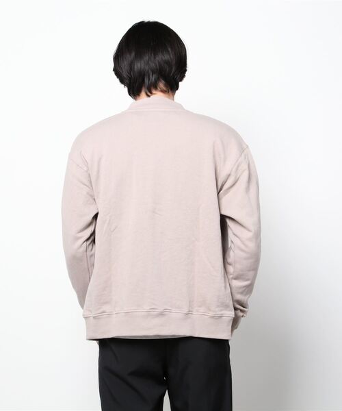 Dickies（ディッキーズ）の「【DICKIES/ディッキーズ】裏毛ドット釦カーディガン（カーディガン/ボレロ・メンズ・スミクロ/グレイッシュベージュ/マスタード・XL/L/M）」の5枚目の写真