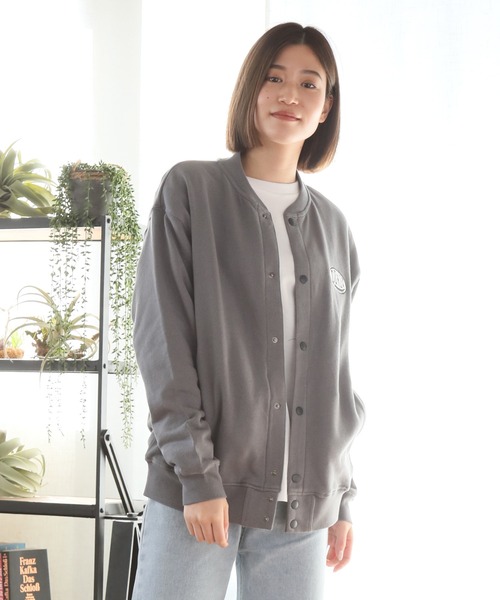 Dickies（ディッキーズ）の「【DICKIES/ディッキーズ】裏毛ドット釦カーディガン（カーディガン/ボレロ・メンズ・スミクロ/グレイッシュベージュ/マスタード・XL/L/M）」の22枚目の写真