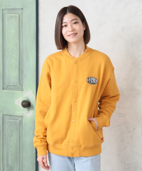 Dickies（ディッキーズ）の「【DICKIES/ディッキーズ】裏毛ドット釦カーディガン（カーディガン/ボレロ・メンズ・スミクロ/グレイッシュベージュ/マスタード・XL/L/M）」の11枚目の写真