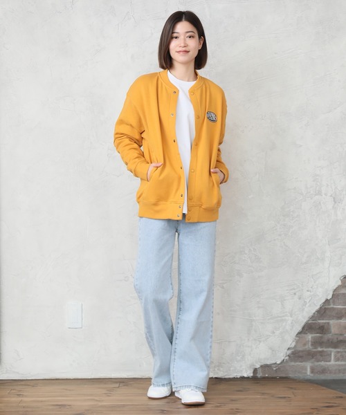 Dickies（ディッキーズ）の「【DICKIES/ディッキーズ】裏毛ドット釦カーディガン（カーディガン/ボレロ・メンズ・スミクロ/グレイッシュベージュ/マスタード・XL/L/M）」の15枚目の写真