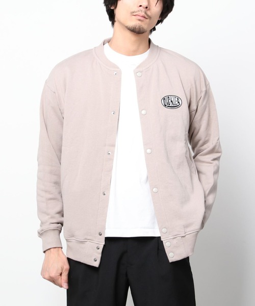 Dickies（ディッキーズ）の「【DICKIES/ディッキーズ】裏毛ドット釦カーディガン（カーディガン/ボレロ・メンズ・スミクロ/グレイッシュベージュ/マスタード・XL/L/M）」の9枚目の写真