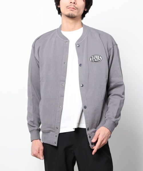 Dickies（ディッキーズ）の「【DICKIES/ディッキーズ】裏毛ドット釦カーディガン（カーディガン/ボレロ・メンズ・スミクロ/グレイッシュベージュ/マスタード・XL/L/M）」の10枚目の写真