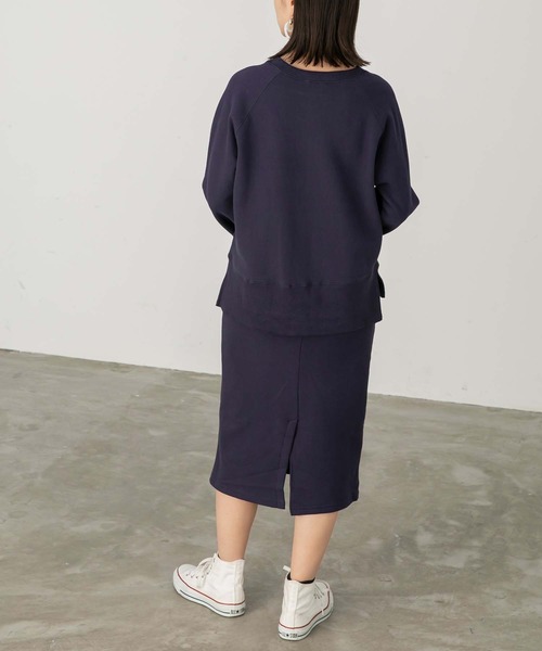 Chaco closet(チャコ クローゼット)の「ワンマイルウェア スウェットセットアップ(セットアップ・レディース・ネイビー/ブラック/イエロー/キャメル/レッド・FREE)」の13枚目の写真