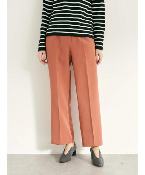 YECCA VECCA(イェッカヴェッカ)の「金釦ハイウエストパンツ(その他パンツ・レディース・ブラック/ピンク系その他2/ライトベージュ/その他6/キャメル・S/M)」の7枚目の写真