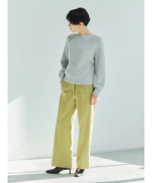 YECCA VECCA(イェッカヴェッカ)の「金釦ハイウエストパンツ(その他パンツ・レディース・ブラック/ピンク系その他2/ライトベージュ/その他6/キャメル・S/M)」の14枚目の写真