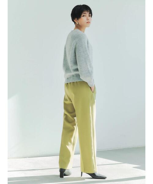 YECCA VECCA(イェッカヴェッカ)の「金釦ハイウエストパンツ(その他パンツ・レディース・ブラック/ピンク系その他2/ライトベージュ/その他6/キャメル・S/M)」の15枚目の写真