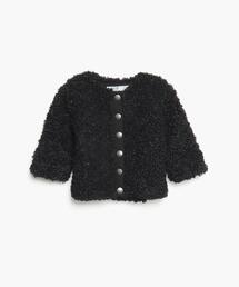 JGD0 L CARDIGAN ベビー ボアカーディガンプレッション